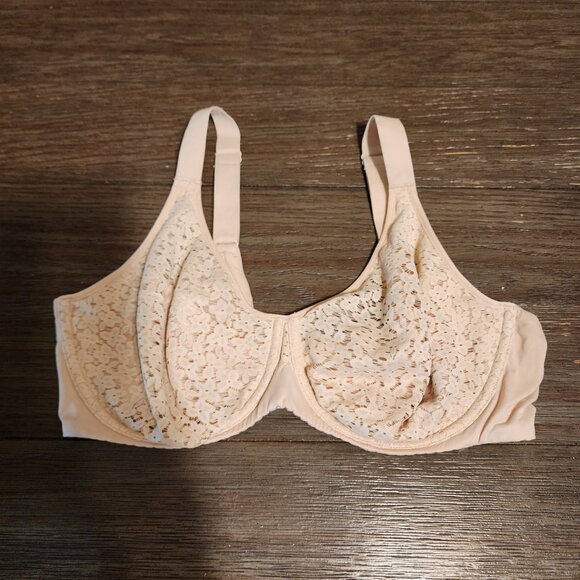 Chantelle Norah Comfort underwire Bra Blush 38DD - Picture 2 of 10